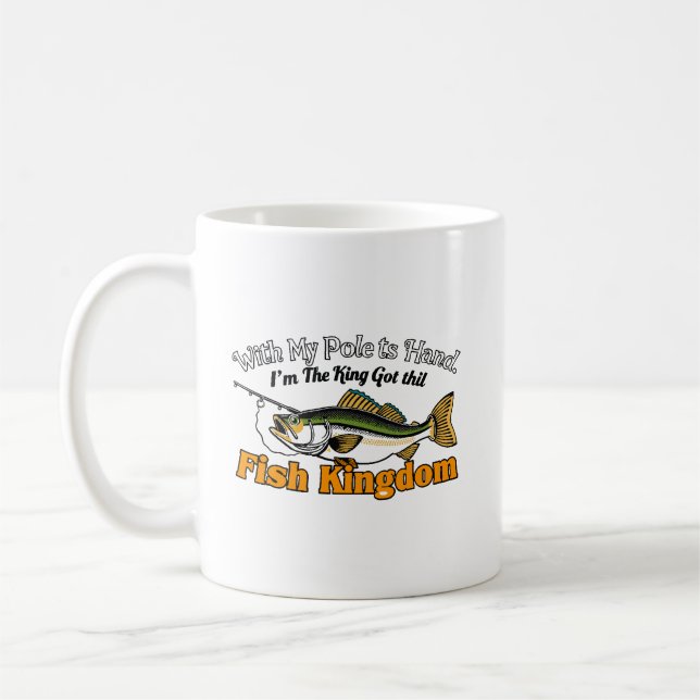 Caneca De Café Rei dos Peixes (Esquerda)