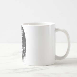 Caneca De Café Rei Lear e tolo em uma tempestade