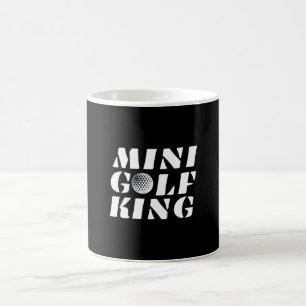 Caneca De Café Rei Minigolfe Campeão de Minigolf Vencedor