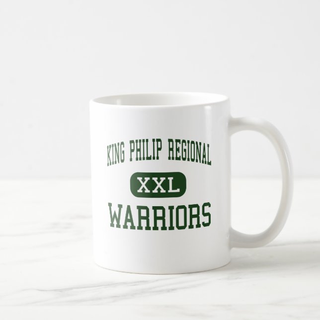 Caneca De Café Rei Philip Regional - guerreiros - alto - Wrentham (Direita)