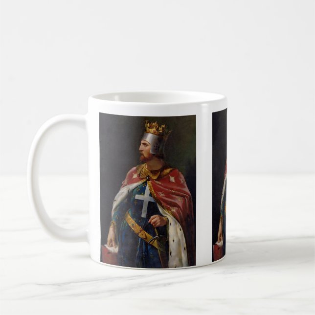 Caneca De Café Rei Ricardo Coração de Leão  (Esquerda)