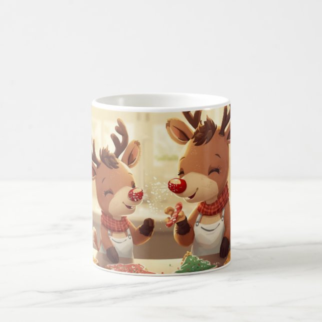 Caneca De Café “Reindeer Cookie Magic Mug” (Centro)