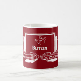 Caneca De Café Reindeer de cinema - Blitzen