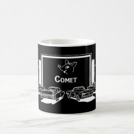 Caneca De Café Reindeer de cinema - Cometa