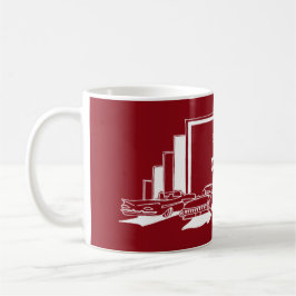 Caneca De Café Reindeer de cinema - Cupido