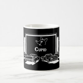 Caneca De Café Reindeer de cinema - Cupido