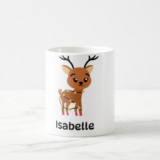Caneca De Café Reindeer de Natal
