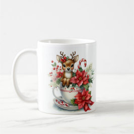 Caneca De Café Reindeer de Natal Mug 8