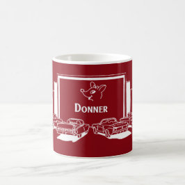 Caneca De Café Reindeer em cinema - Donner