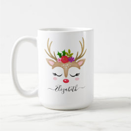 Caneca De Café Reindeer Mug de Natal