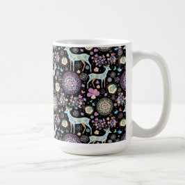 Caneca De Café Reindeer Paterna Christmas