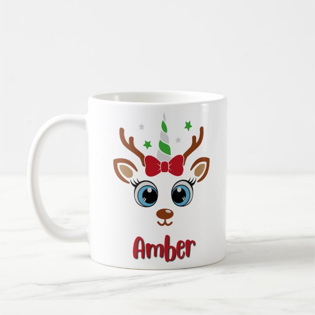 Caneca De Café Reindet Name Mug (Esquerda)