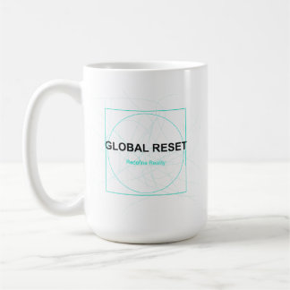 Caneca De Café Reinicialização Global – Uma Nova Era Começa