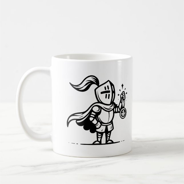 Caneca De Café Reino de Algorithmia Mug (Esquerda)