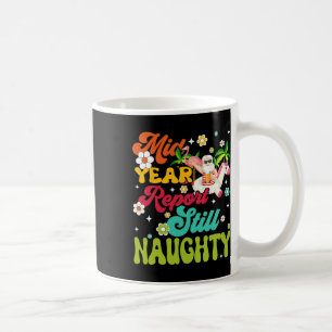 Caneca De Café Relatório de Ano de médio Ainda Papais noeis Maldi
