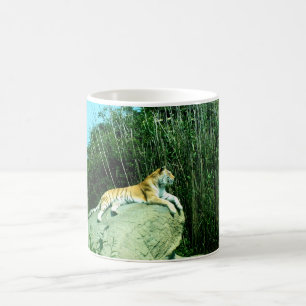 Caneca De Café Relaxamento do Tigre