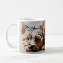 Caneca De Café Relaxando com meu Yorkie