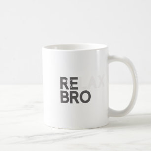 Caneca De Café Relaxe Bro Funny Lacrosse Player Lax Lover Piada T