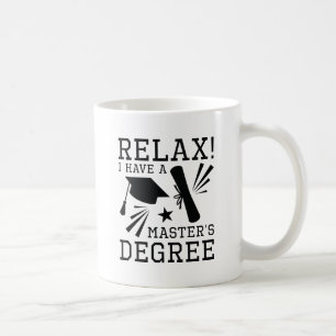 Caneca De Café Relaxe o título de mestre