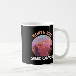 Caneca De Café Relevo do Grand Canyon I Caminhei no Grand Canyon 