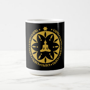 Caneca De Café Religião Budista Karma - Budismo Seis Sábios