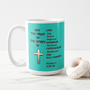 Caneca De Café Religião do Fruto do Espírito