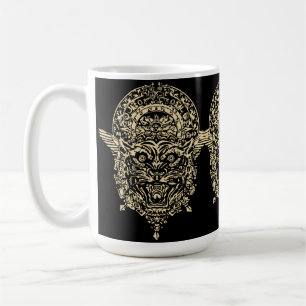 Caneca De Café Relíquia de Gato Inca e Maia: Lendas Místicas