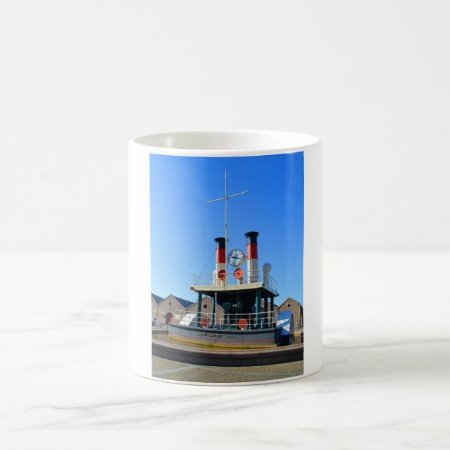 Caneca De Café Relógio a vapor, Rua Helier, Jersey (Centro)