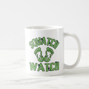 Caneca De Café Relógio de Squatch