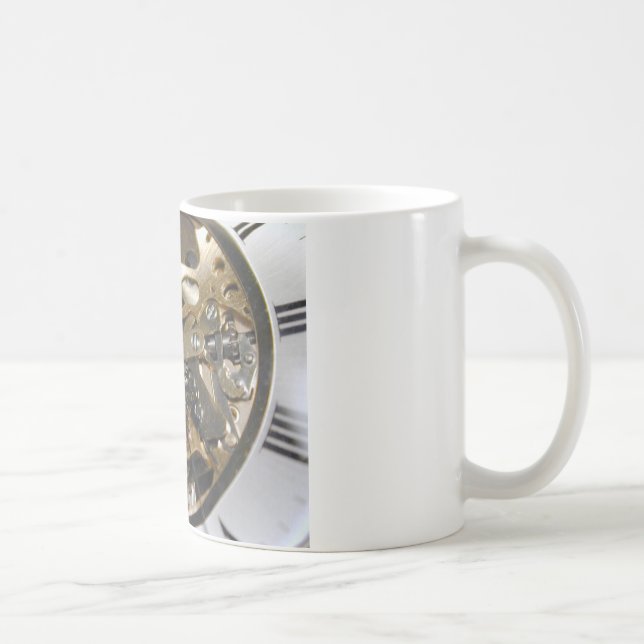 Caneca De Café Relógio de vigia trabalhando (Direita)