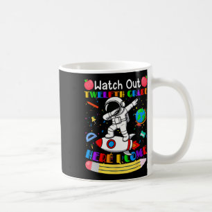 Caneca De Café Relógio Divertido Atenção Sênior Aqui Vou Eu Astro