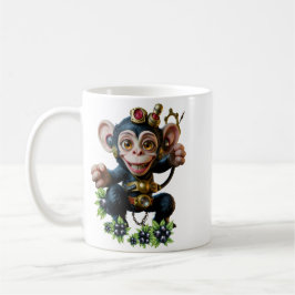 Caneca De Café Relógio Guardião da Caverna – O Macaco Sussurrante