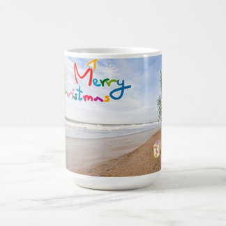 CANECA DE CAFÉ RELÓGIO NATAL PRAIA NATAL