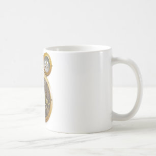 Caneca De Café Relógio Steampunk
