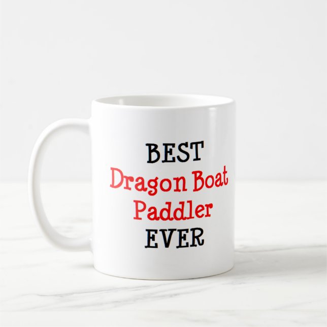 Caneca De Café remador de barco dragão, melhor (Esquerda)