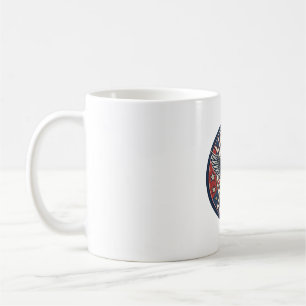 Caneca De Café Remendo de Liberdade Remendo Patriótico Patriótico