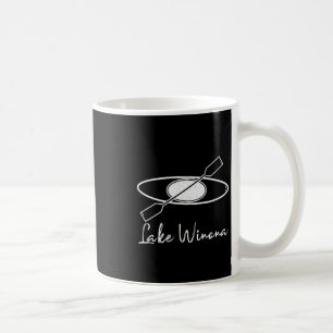 Caneca De Café Remo de Kayak no Lago Winona, Navegação, Vela, Raf