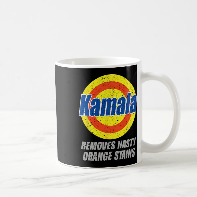 Caneca De Café Remove Nasty Orange Stain Democrat Presidente 202 (Direita)