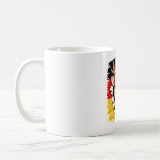 Caneca De Café Rena de Natal alemã