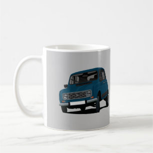 Caneca De Café Renault 4 - DIY - 2 imagem 