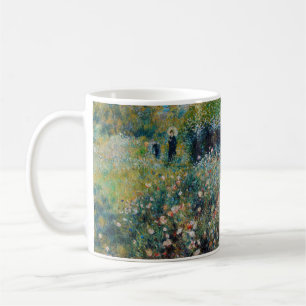Caneca De Café Renoir - Mulher com Parasol num Jardim