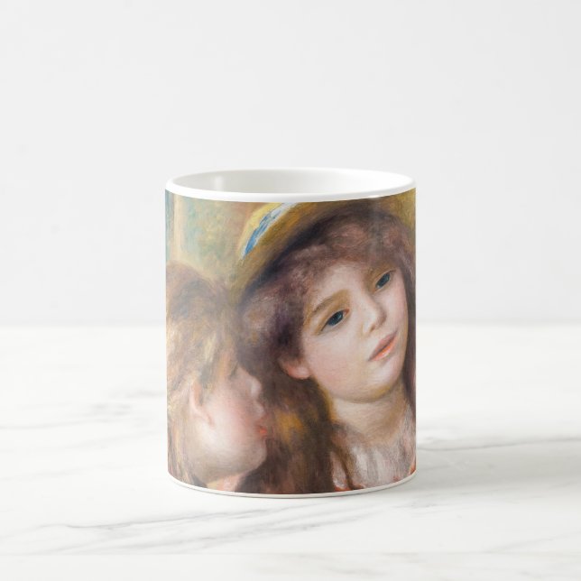 Caneca De Café Renoir - Retrato de Duas Meninas (Centro)