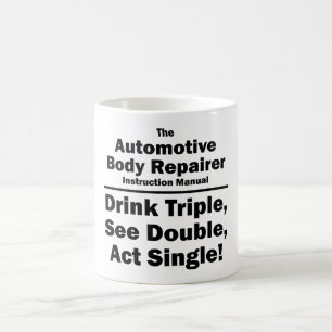 Caneca De Café reparador do corpo automotriz