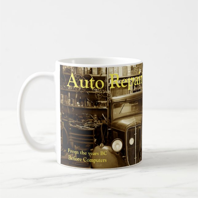 Caneca De Café Reparo Automático (Esquerda)