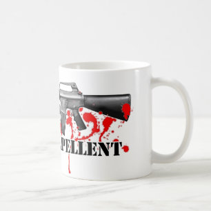 Caneca De Café Repellent do zombi