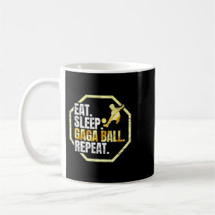 Caneca De Café Repetição da Bola Gaga no Sono