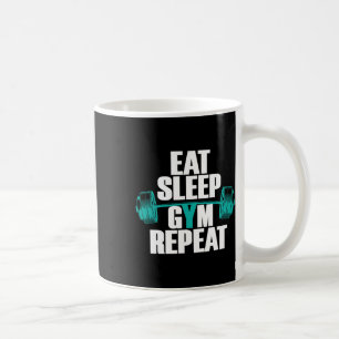 Caneca De Café Repetição do Sono Engraçado e Engraçado