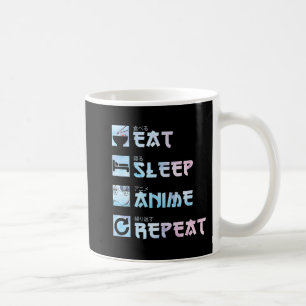Caneca De Café Repetir animação de repouso - estilo de aquarela A