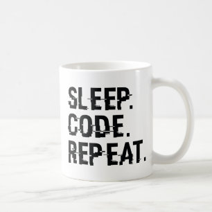 Caneca De Café Repetir Código de Repouso
