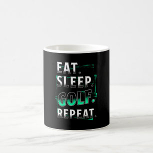 Caneca De Café Repetir Golf do Sono